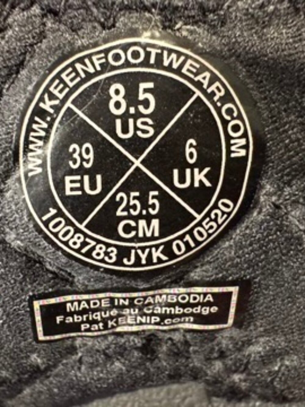 KEEN Rose Sandals Women’s 8.5 Black Neutral Gray Outdoor Hiking Water EUC - Picture 8 of 8